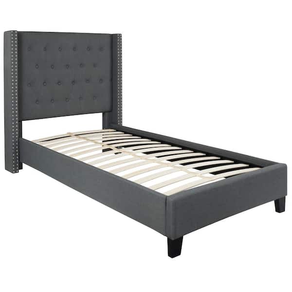 Flash Furniture Dark Grey Twin Platform Bed