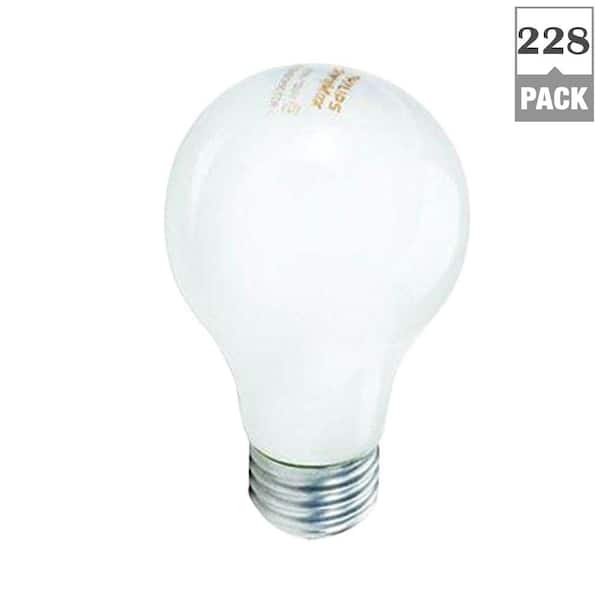 Philips 60-Watt A19 Incandescent Duramax Soft White (2700K) Light Bulb (288-Pack)