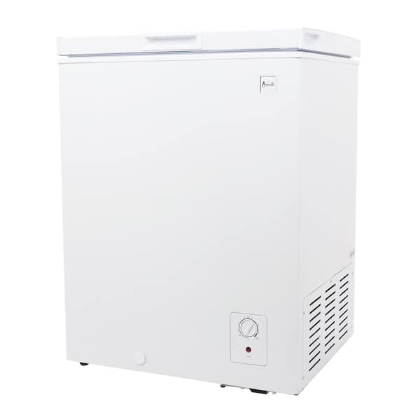 Avanti Garage Ready Chest Freezer, 5.0 Cu. ft. Capacity, in White (​CF5F0W)  