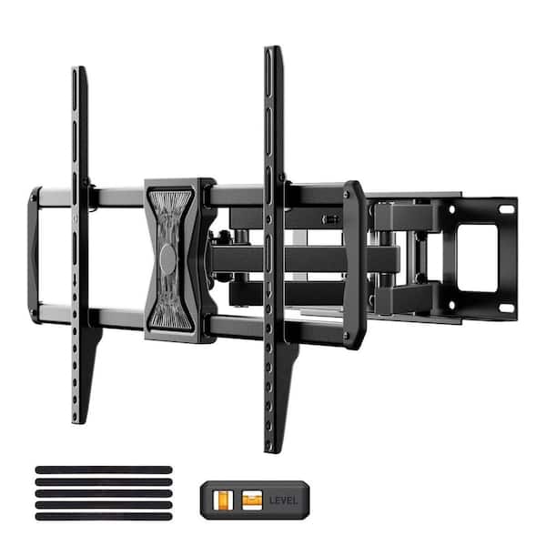 Full Motion TV Wall Mount for 32-75 in. TVs, Heavy-Duty Swivel Mount with Tilt, Supports up to 100 lbs.