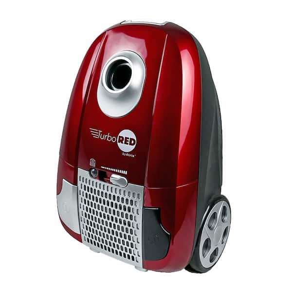 Atrix International Canister HEPA Vacuum Cleaner in Red