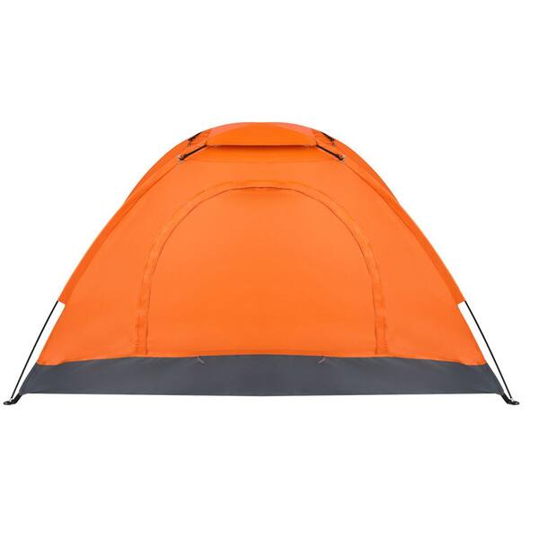4 TENTS 2-person Instant Automatic Pop Up Backpacking Camping Hiking Orange wBag