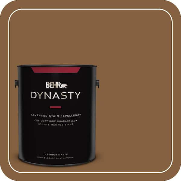 BEHR DYNASTY 1 gal. #PPU4-18 Spice Bazaar Matte Interior Stain-Blocking Paint & Primer