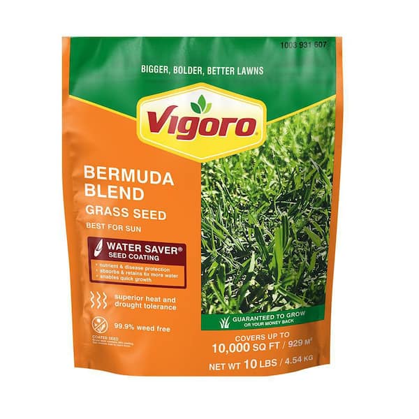 Vigoro 10 lbs. Bermuda Grass Seed Blend with Water Saver Seed Coating