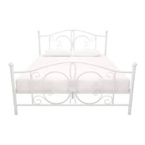 Betty White Metal Queen Bed