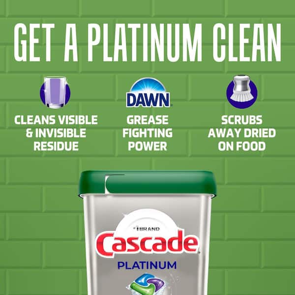 Platinum ActionPacs with Dawn Fresh Scent Dishwashing Machine Detergent (71-Count)