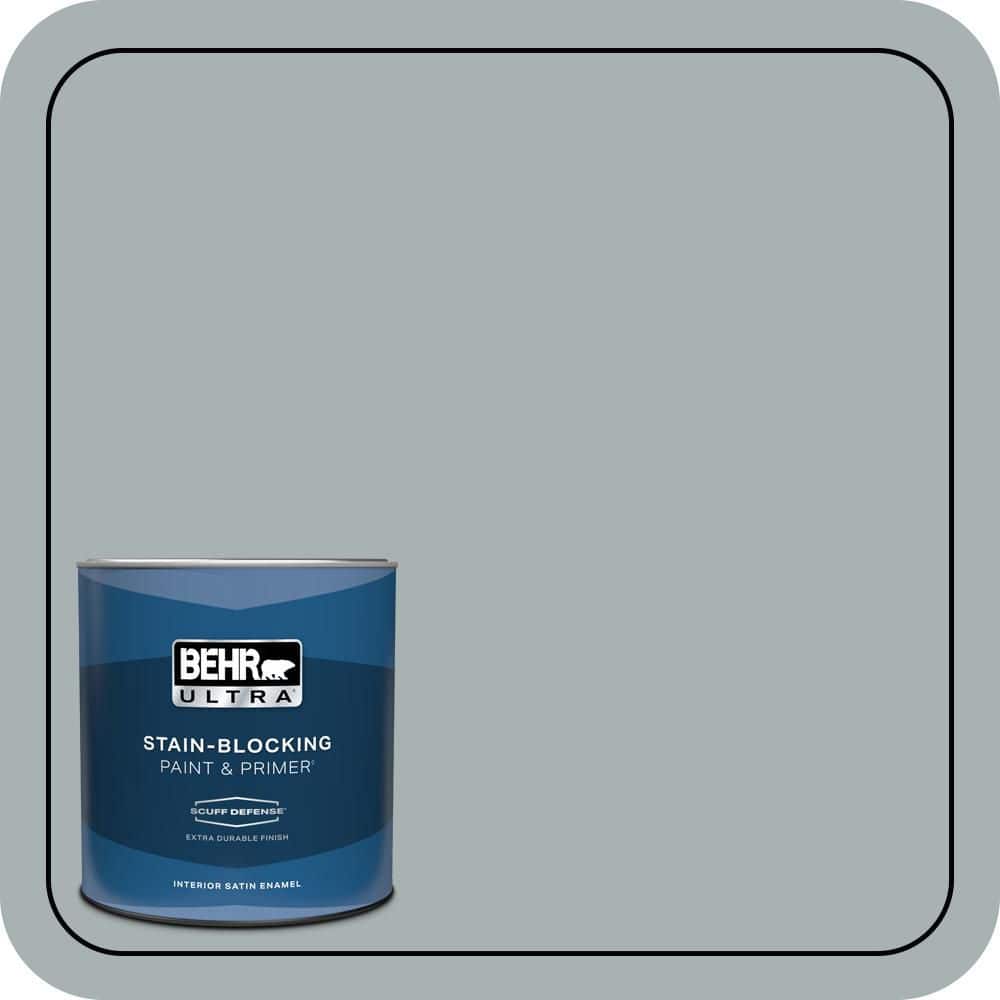 1 qt. #730F-4 Flint Smoke Extra Durable Satin Enamel Interior Paint & Primer price history on PriceWatchPro