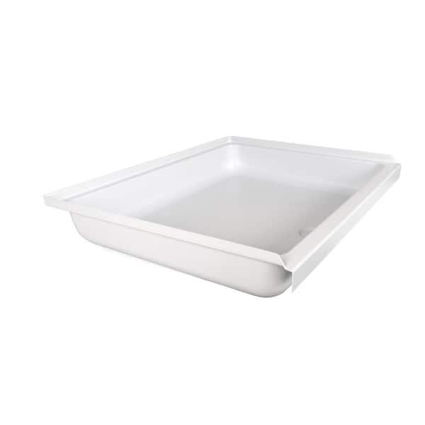 ICON Shower Pan Assembly SP3036-PW, Center Drain