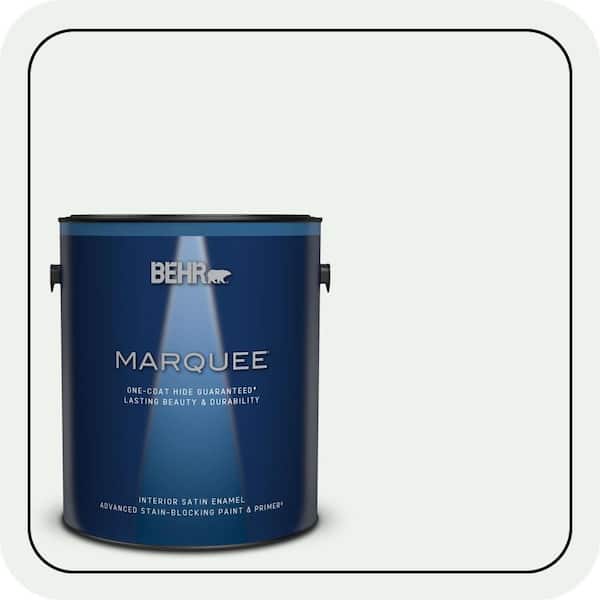 BEHR MARQUEE 1 gal. #ECC-65-2 Mineral Spring Satin Enamel Interior Paint & Primer