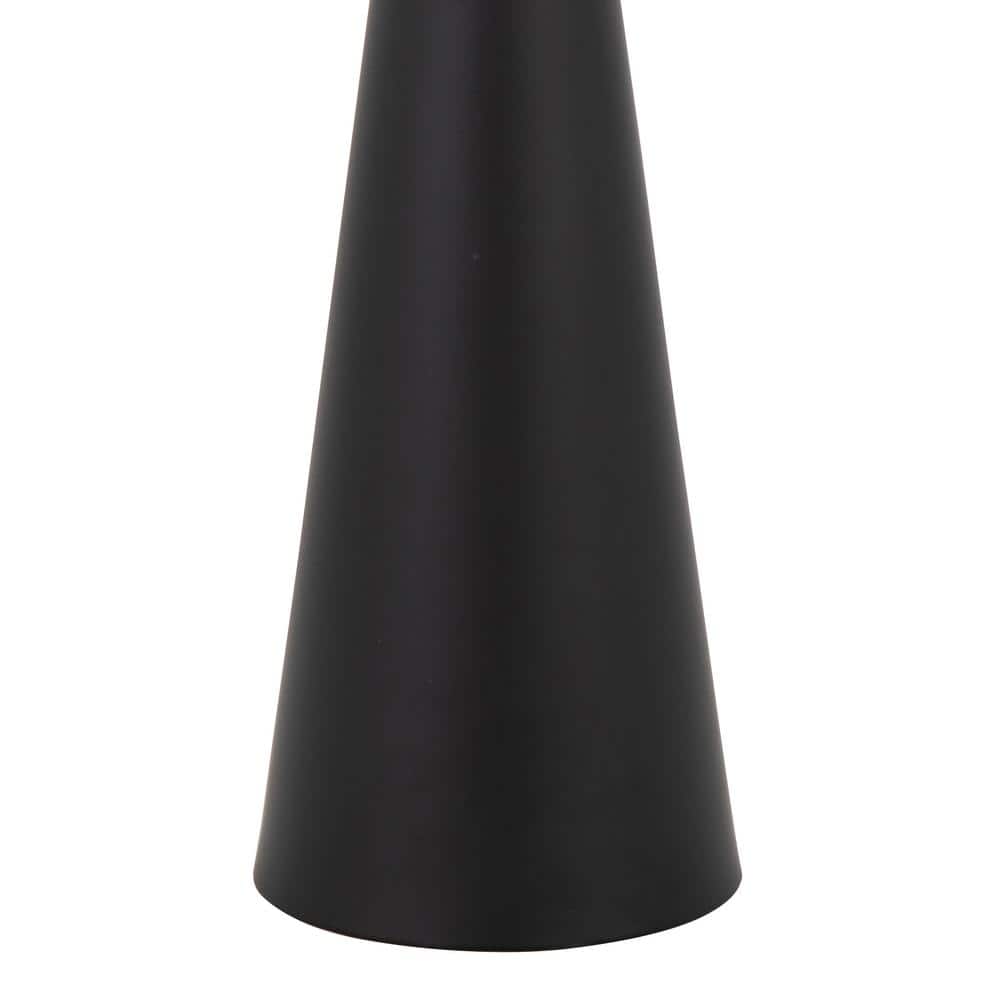Gemma 9.5 in. Modern Brass Round Metal Top End Table - thumbnail 6
