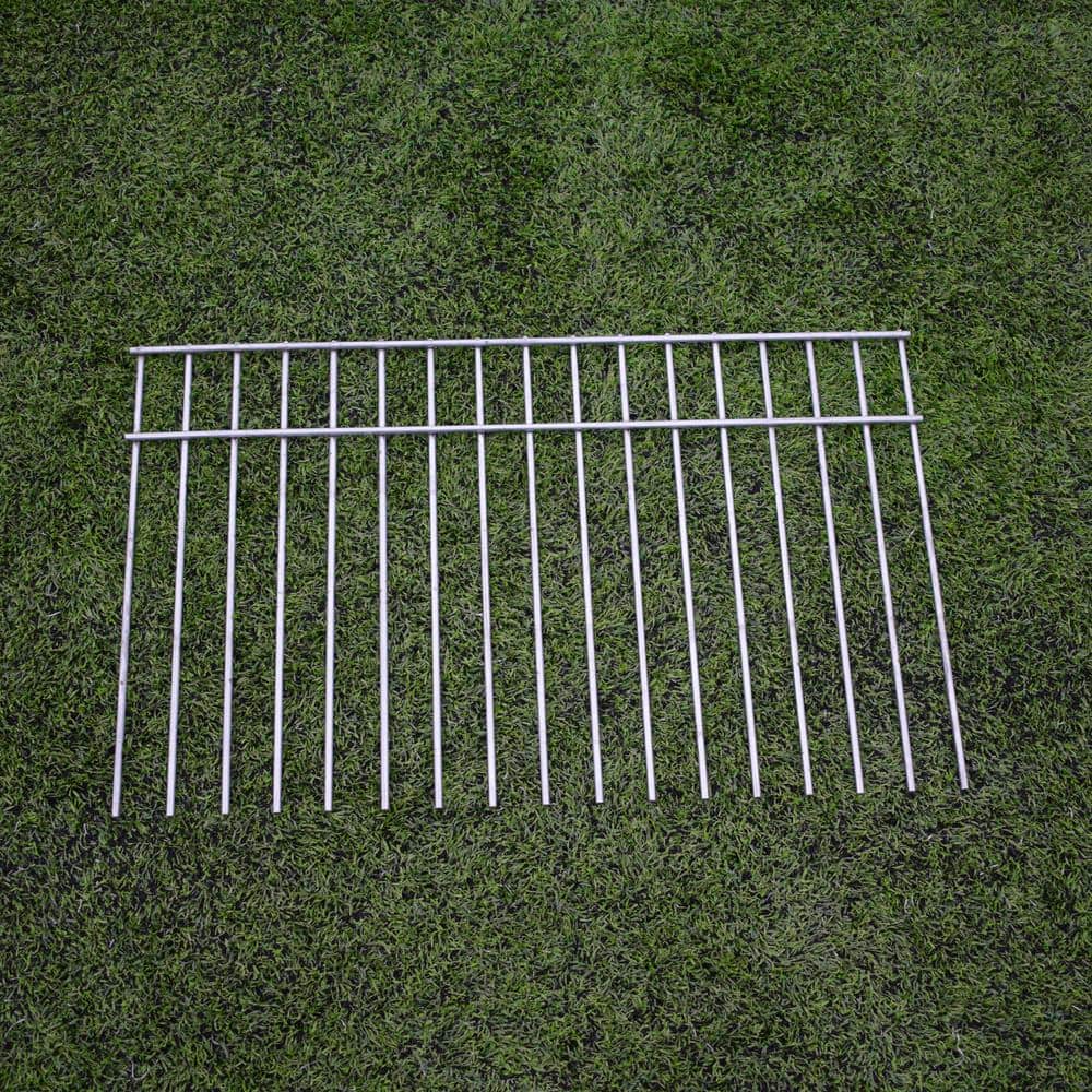 XL Galvanized Steel No-Dig Animal Barrier Fence Panels 15 Pack