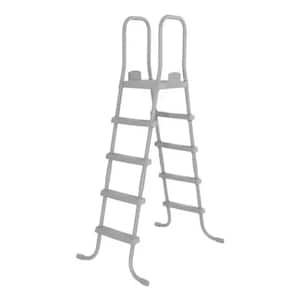 Flowclear 52 Inch Safe Ladder Steps for Above Ground Swimming Pools