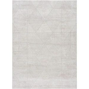 Reserve Montana White 9 ft. 10 in. x 13 ft. 2 in. Rug