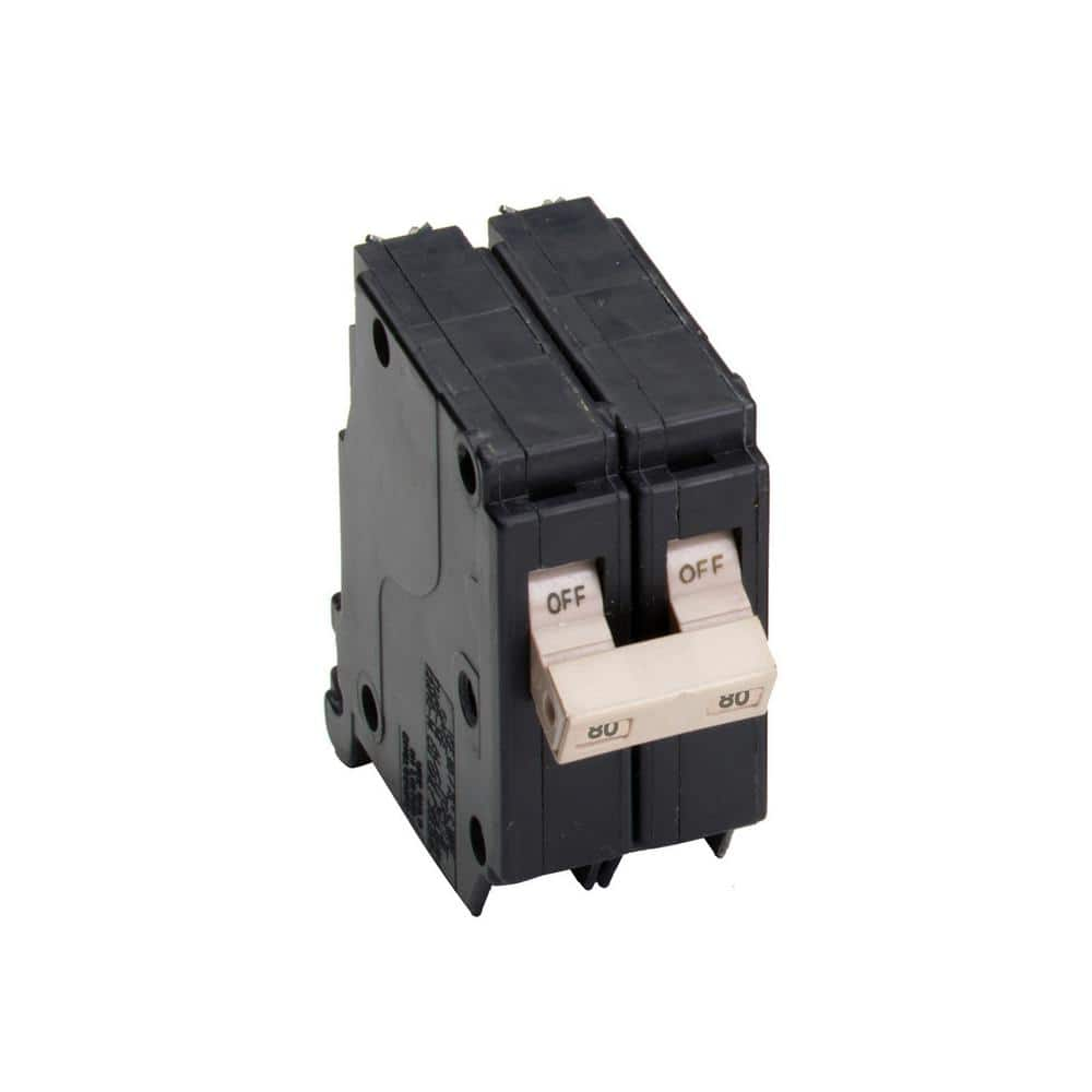 Eaton CH Series 3/4 in. 120/240 VAC 80 Amp Double-Pole Circuit Breaker