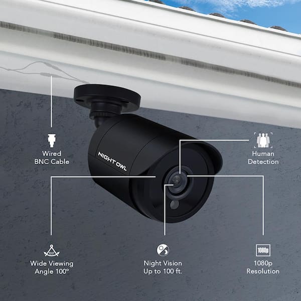 Night owl digital wireless outdoor security best sale camera with night vision