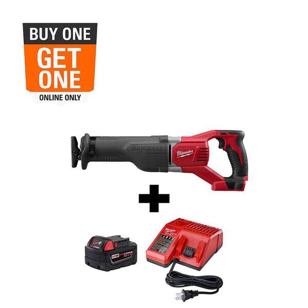 Brushless Reciprocating Saw Compatible With Milwaukee 18V Battery 0-3200 SPM - View #7