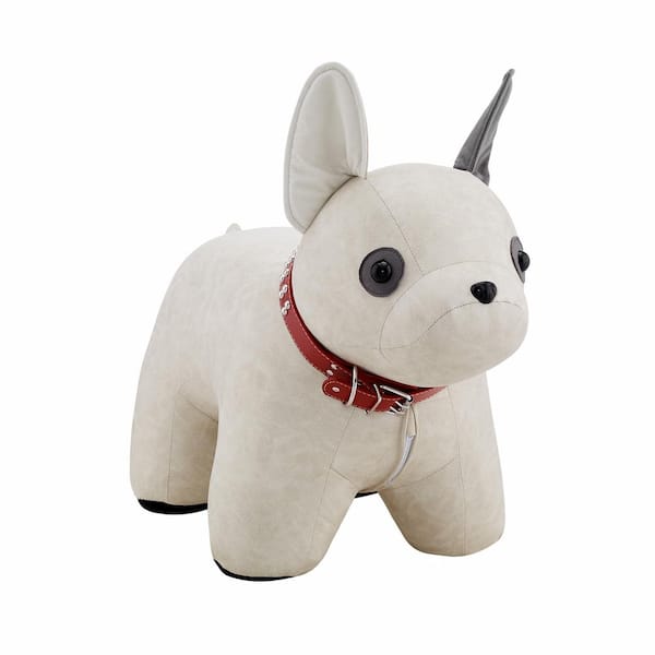 Lucky-Angel CUTE White Dog Animal Kid Ottoman