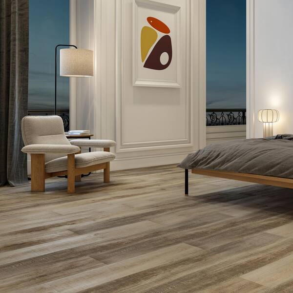 Ivy Hill Tile Take Home Sample - Hansen XL 28 mil 9 in. W Mushroom