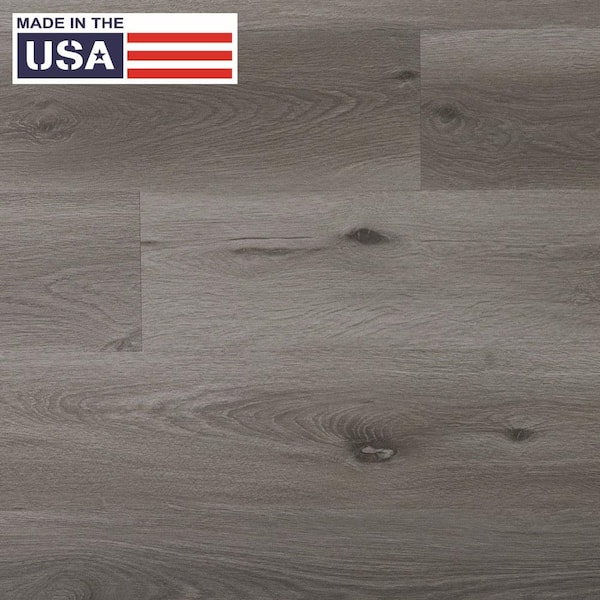 COLONIAL HDPC PLANK Aspen Avenue 12MIL x 7.87 in. W x 60 in. L Click Lock Waterproof Luxury Vinyl Plank Flooring (32.81 sq. ft./case)