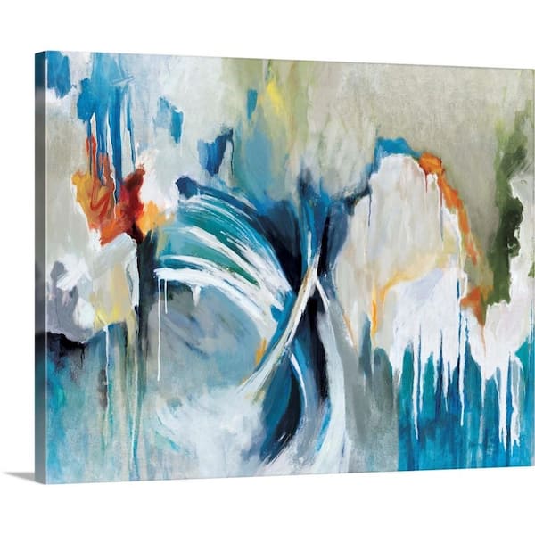 GreatBigCanvas "Free Flow" by Circle Art Group Canvas Wall Art