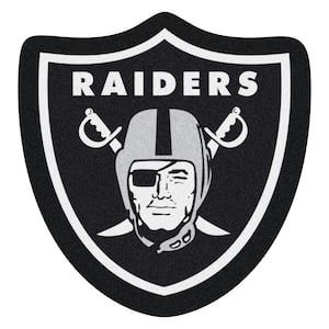 NFL - Las Vegas Raiders Mascot Mat 34.5 in. x 36 in. Indoor Area Rug