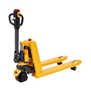 48 in. x 27 in. 3300 lbs. Capacity Lithium Battery Powered Electric Pallet Truck Stacker