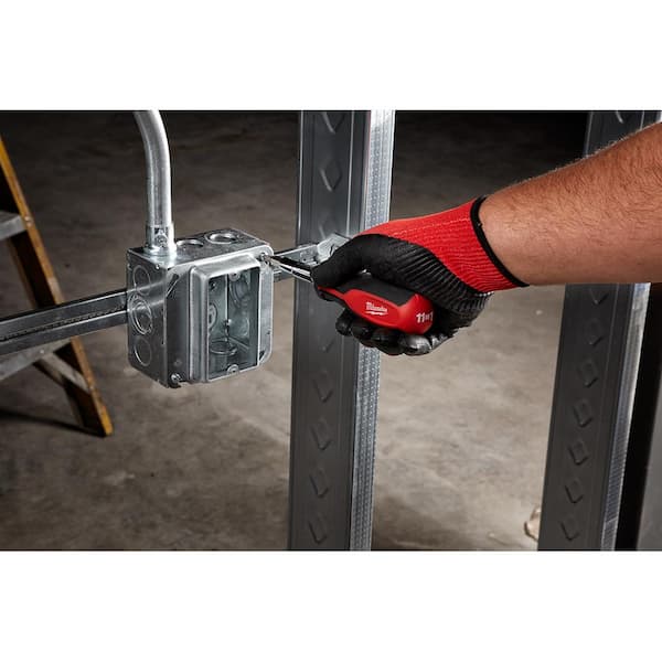 Milwaukee 11-in-1 Multi-Tip Screwdriver with ECX Driver Bits 48-22