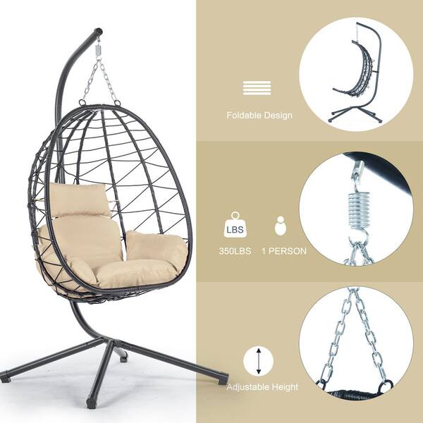テーブル・チェア・ハンモック Backside Summit Design 2second2plate2 Clihome Steel Frame Outdoor Patio Lounge Folding Sling Back