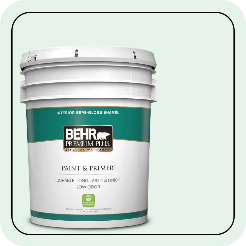 5 gal. #470A-1 Window Pane Semi-Gloss Enamel Low Odor Interior Paint & Primer price history on PriceWatchPro