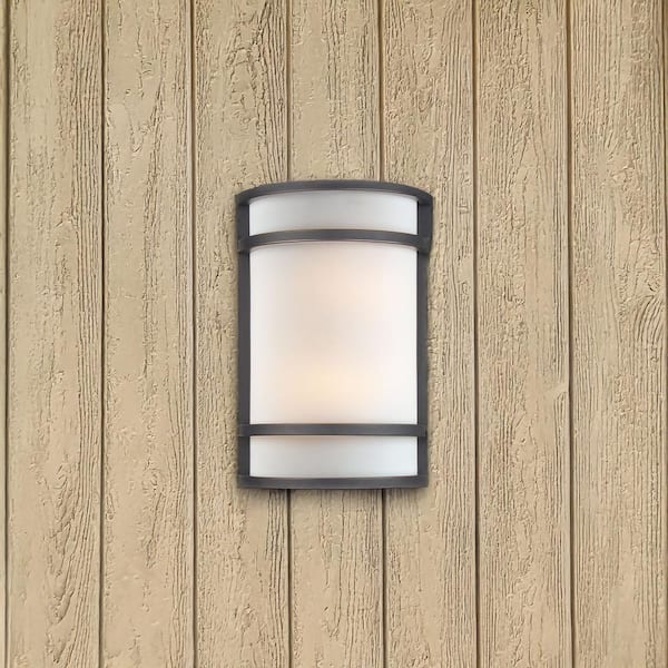2-Light Dark Restoration Bronze Wall Sconce