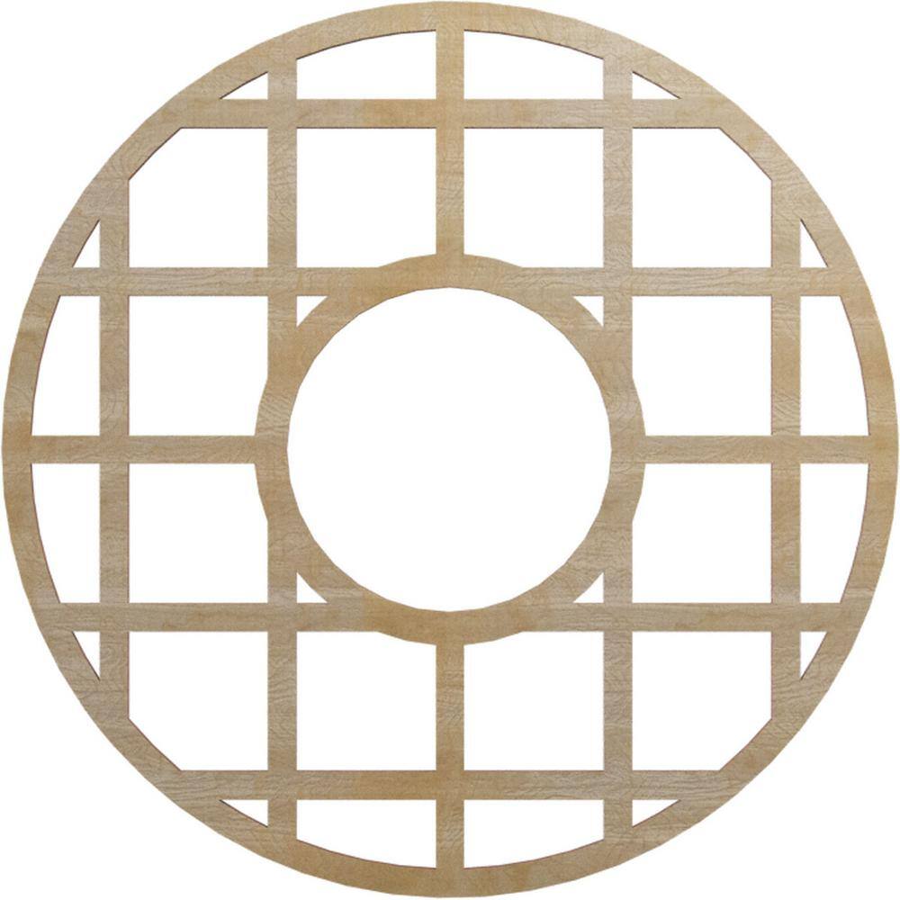 22 in. x 8 in. x 0.375 in. Wood Medallion Moulding price history on PriceWatchPro