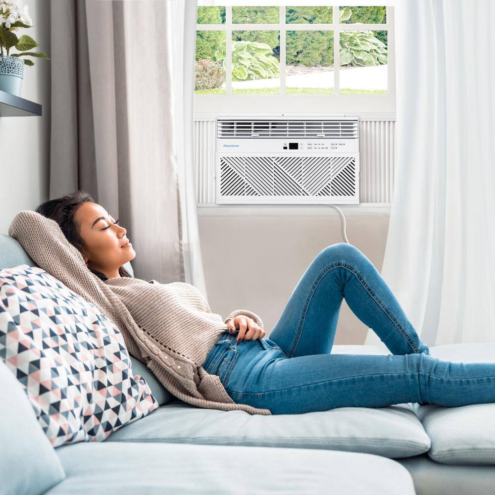 Keystone 10,000 BTU White Window Air Conditioner with Remote