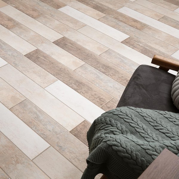 Cava Verdejo 6 in. x 31-1/2 in. Porcelain Floor and Wall Tile (12.15 sq. ft./Case)
