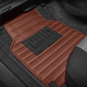 Brown - Floor Mats - Interior Car Accessories - The Home Depot