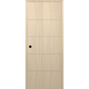 Belldinni Optima 4H N DIY-Friendly 36 in. х 84 in. Right-Hand Loire Ash ...