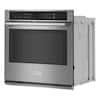 Maytag Maytag 30 in. Single Electric Wall Oven with Convection Self-Cleaning in Fingerprint Resistant Stainless Steel MOES6030LZ 4