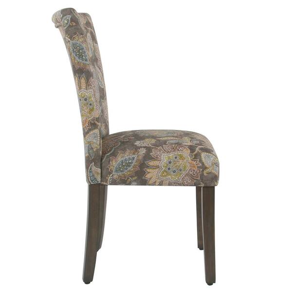 Homepop Parsons Grey Multi Color Fl, Homepop Parsons Dining Chairs Set Of 2 Multiple Colors