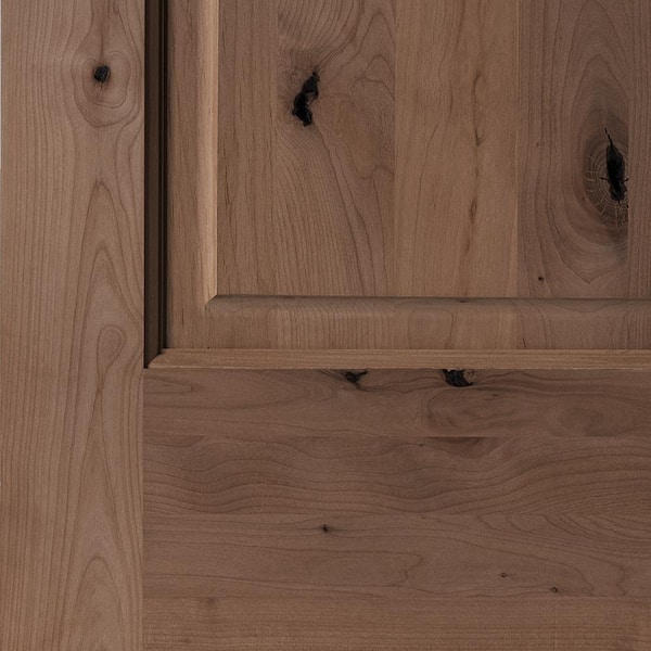 Krosswood Doors 44 in. x 96 in. Mediterranean Alder Sq Clear Low-E  Unfinished Wood Right-Hand Prehung Front Door with Left Half Sidelite  PHED.KA.300V.26.80.134.RH-M1-1.1LSL - The Home Depot