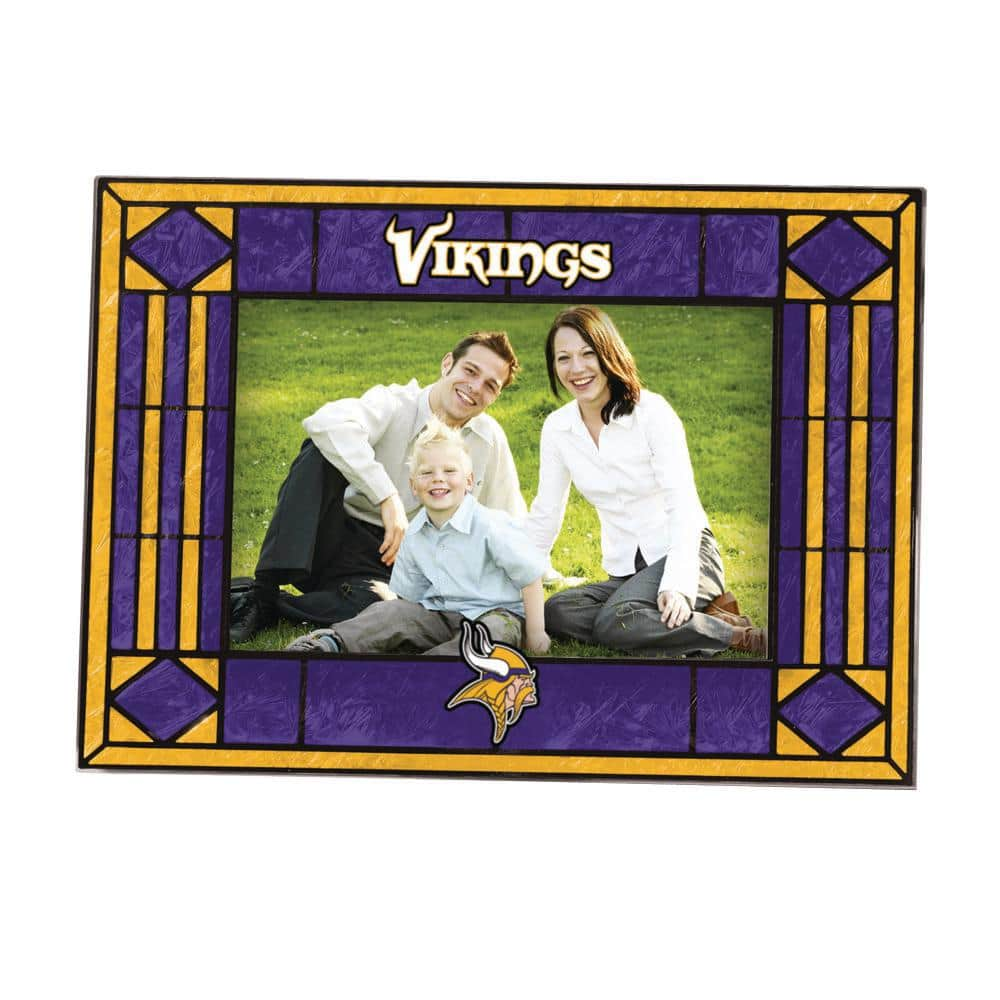 : Framed and Matted Evolution History Minnesota Vikings