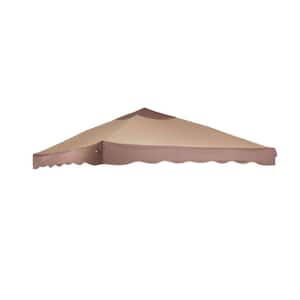 Replacement Canopy for 10 ft. x 10 ft. Pitched Roof Patio Portable Gazebo-DISCONTINUED