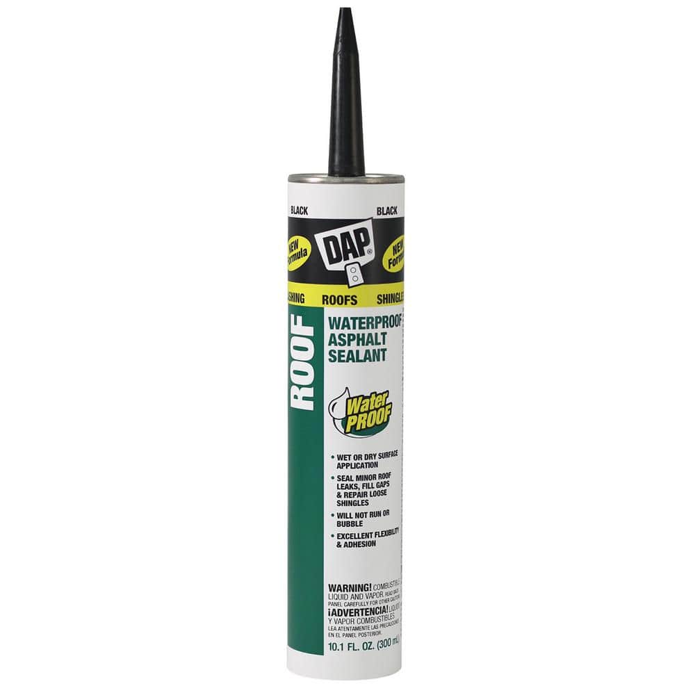 10.1 oz. Black Exterior Roofing Blacktop & Roof Sealant