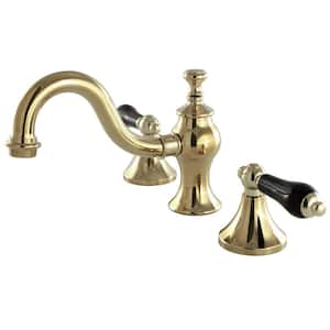 Duchess 8 in. Widespread 2-Handle Bathroom Faucet in Polished Brass