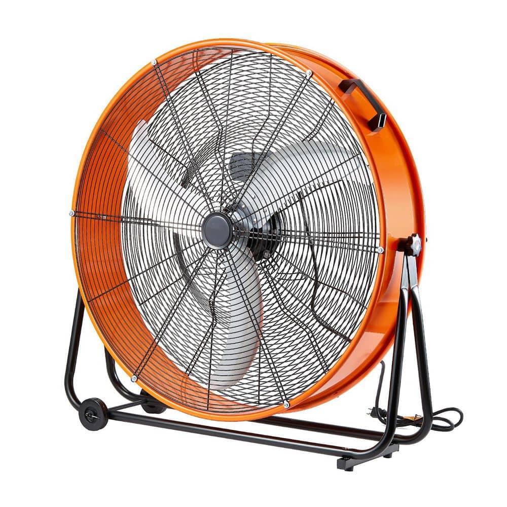 Drum Fan, 30 in. High Velocity Industrial Shop Fan, Heavy Duty Commercial Use 3-Speed 13000CFM, Industrial Floor Fan price history on PriceWatchPro