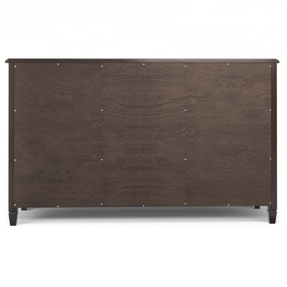 Connaught Chestnut Brown Solid Wood Sideboard Buffet
