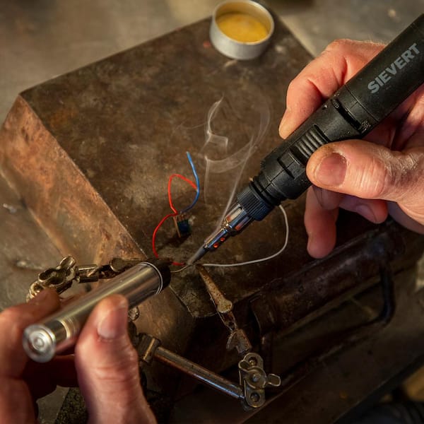 SIEVERT Multi-Burner Tip Soldering Iron Kit (Butane Not Included
