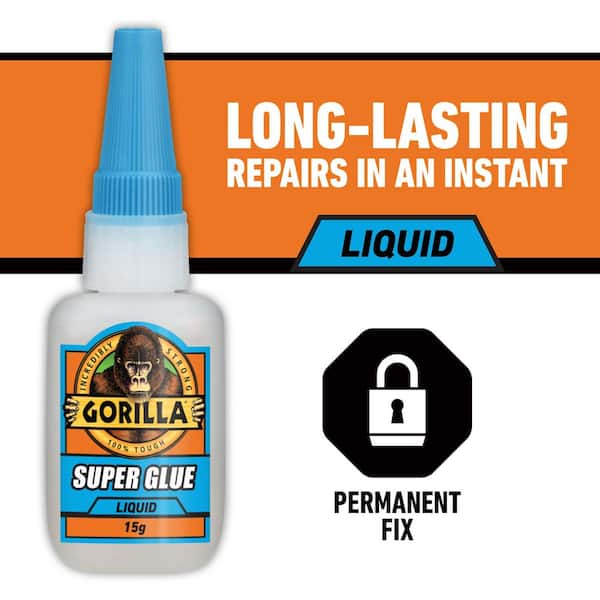 Clear Super Glue 15g (10-pack)