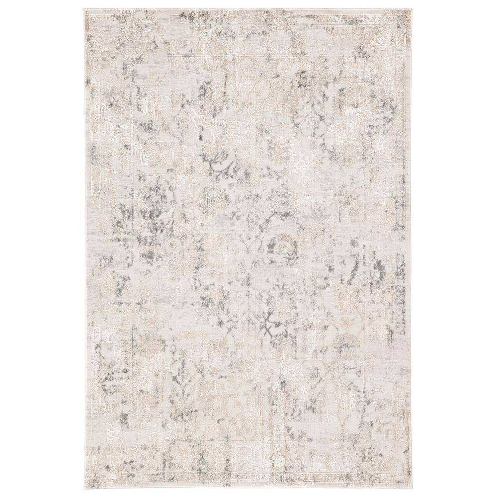 Jaipur Living Seismic SEI03 Light Gray Favre 9'x12' Area Rug