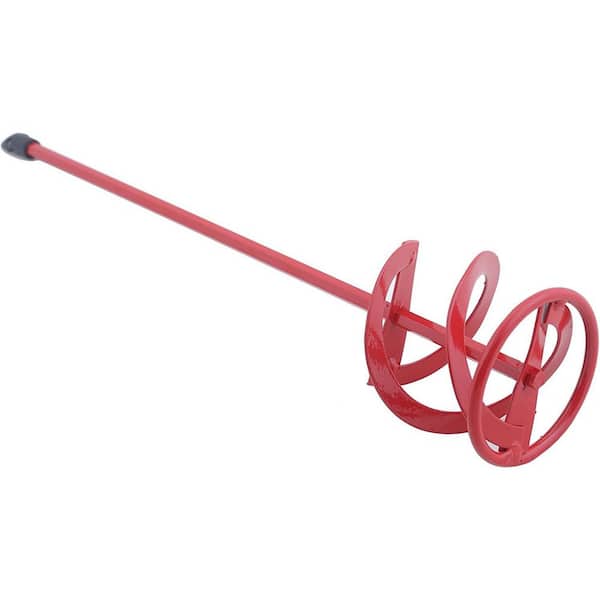 16.5 in. Heavy Duty Professional Mixer Steel Construction Mighty Red