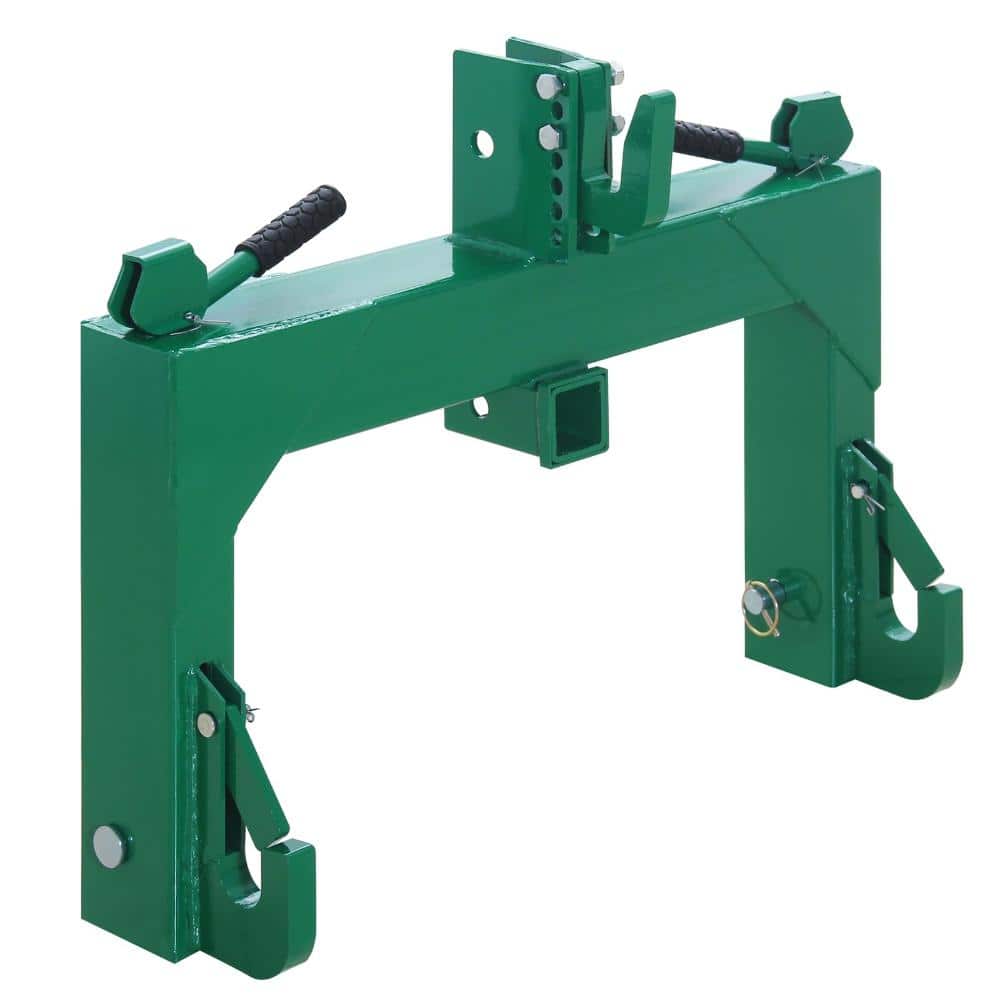 Heavy Duty 3 Point Quick Hitch for Tractors, Category 1 & 2, 3000LB Capacity, 2 Receivers, 5-Level Adjustable Hook price history on PriceWatchPro
