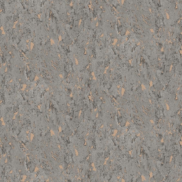 Brewster Adrift Grey Large Faux Cork Strippable Roll (Covers 56.4 sq. ft.)